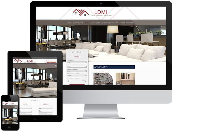 création de site web immobilier